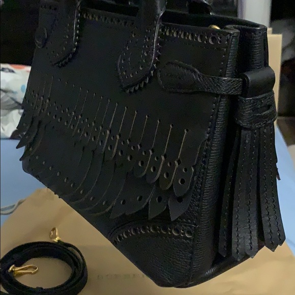 Burberry The Small Banner with Brogue Detail - Picture 3 of 8